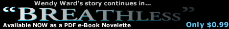 Wendy Ward eBook Novelette - BREATHLESS - Now Available