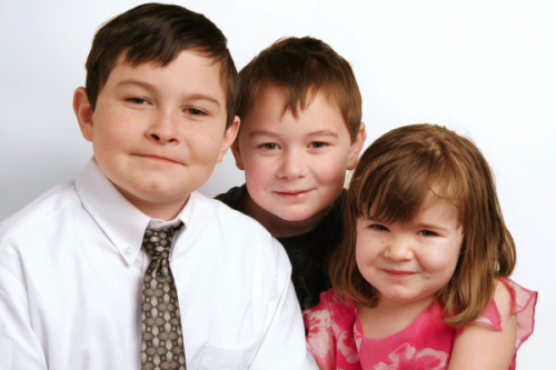 Matt, Luke, Emma - APRIL 2005