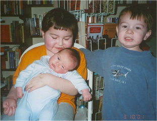Matthew, Emma and Luke at my ANGEL: AVATAR book launch party