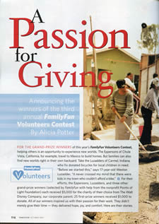 Family Fun - A Passion for Giving