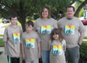The Passarella Family in the 5th Annual T-Shirts