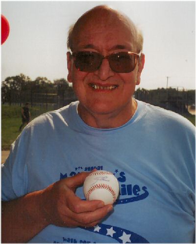 Glenn Wagner Takes Home Jim Thome Baseball
