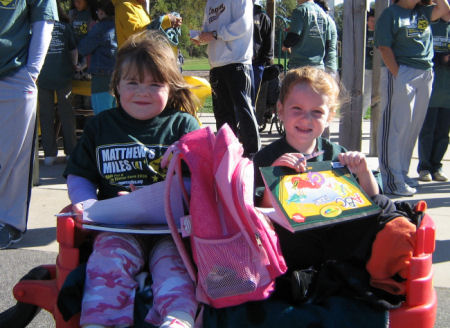 Emma with friend Payton